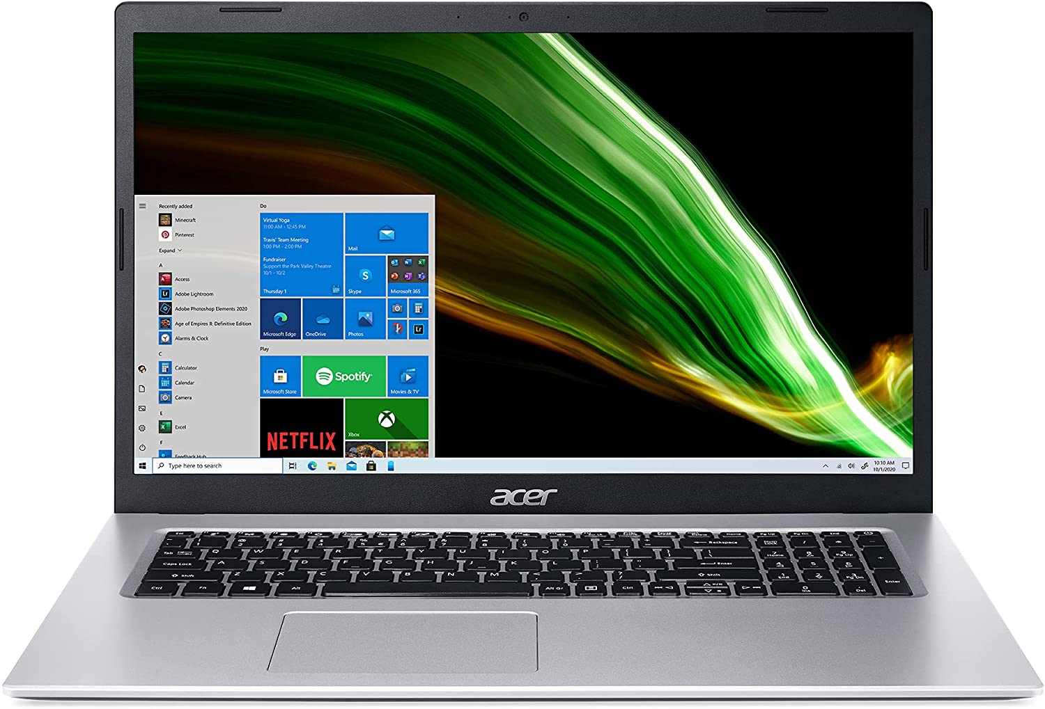 Acer Aspire 3 A317 17.3 F-HD IPS INTEL Core i7 1165G7  / 20GB / 256GB+1TB / W10 H