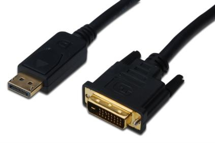 DisplayPort naar DVI adapterkabel, 1.8 mtr