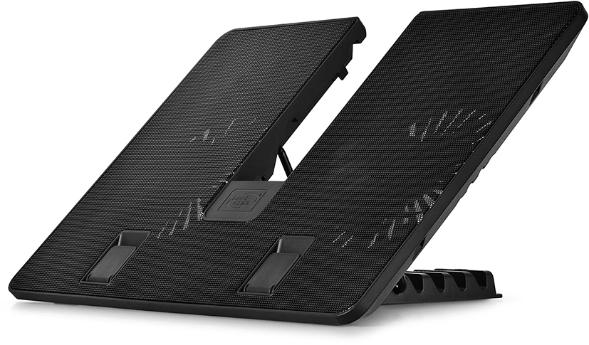 DeepCool U-PAL Black Laptop Cooler, 2x 140mm Fan, USB 3.0 Passthrough