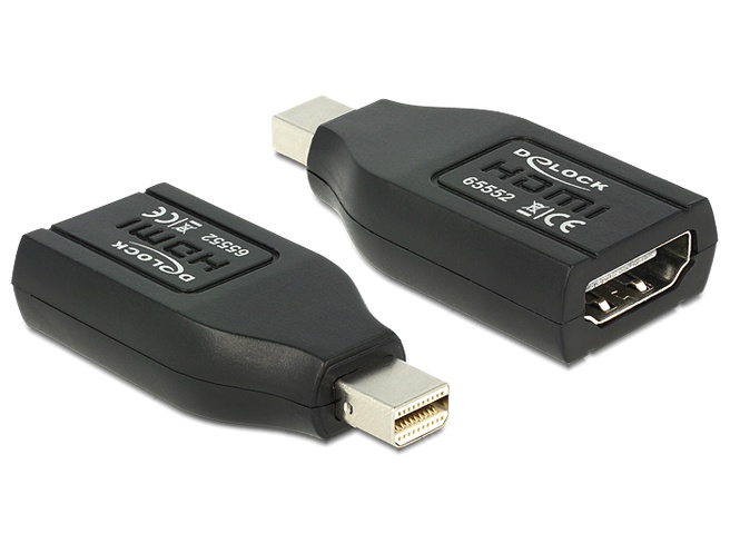 Displayport Adapter Delock mini DP -> HDMI St/Bu