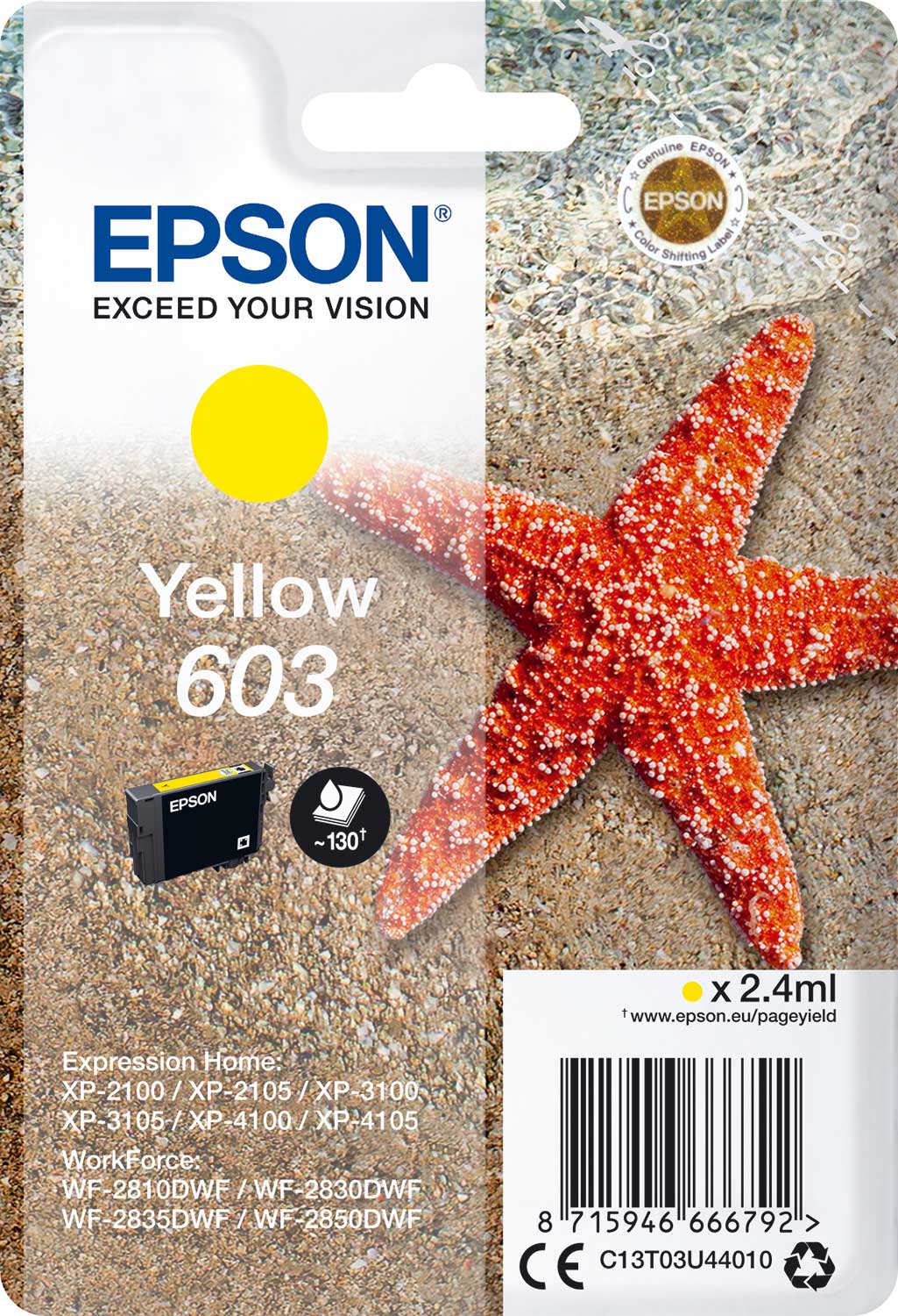 Epson 603 geel