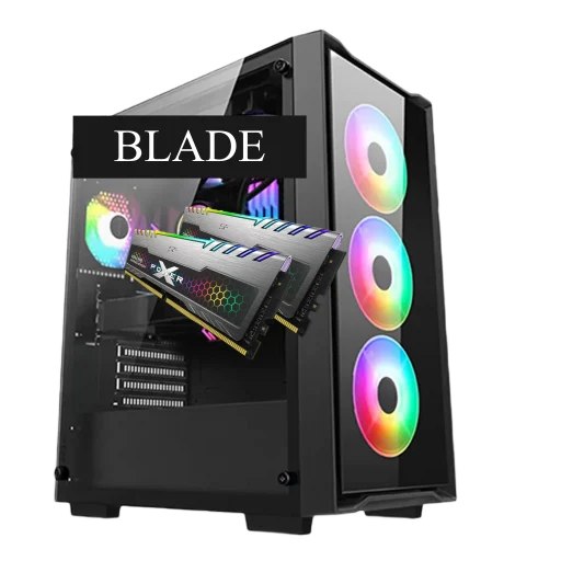 GAME PC BLADE “AMD RYZEN 5600 / 16GB DDR4 RGB / 1TB SSD / RTX 3060 12GB / W11 Pre Built”