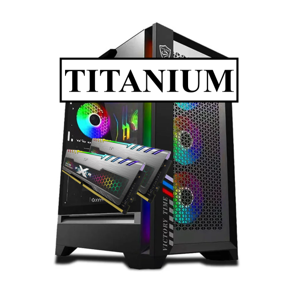 GAME PC TITANIUM AMD Ryzen AM4 samenstellen W11