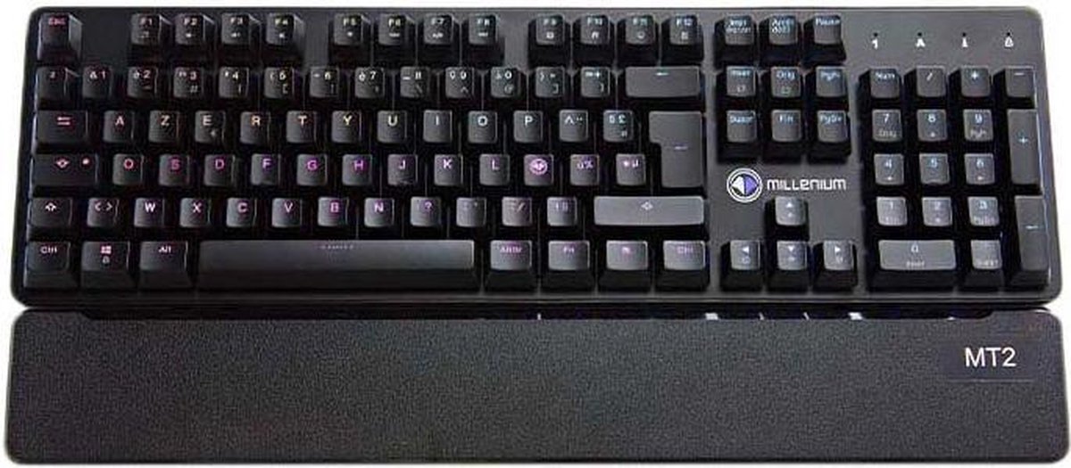 Millenium MT2 Mechanische RGB Gaming Keyboard - rode  switches