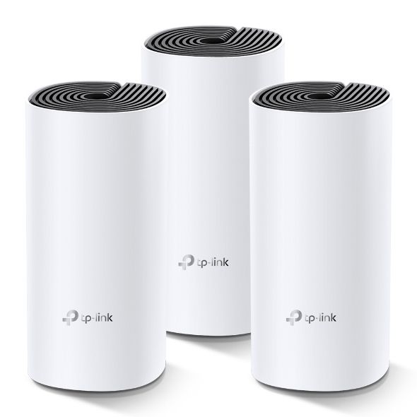 TP-Link Deco E4 2PSW (2.4 GHz / 5 GHz) 100Mbps 3-pack