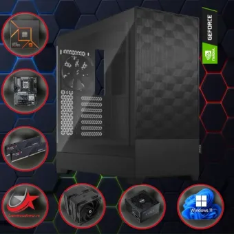 GAME PC POP: AMD A9909: AMD Ryzen 9 7900 (opties) / Nvidia RTX 5070 12GB / W11