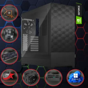GAME PC POP: AMD A9913: AMD Ryzen 9 7900 (opties) / Nvidia RTX 5080 16GB / W11