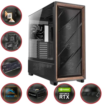 GAME PC FLUX AMD A9749: AMD Ryzen 7 9800X3D Nvidia RTX 4070 Ti SUPER 16GB