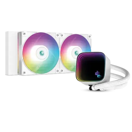 Koeler DeepCool LS520SE 240mm ARGB White AIO
