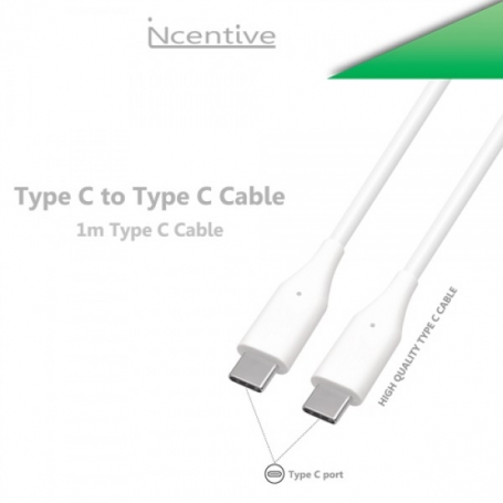 Incentive USB Type-C to Type-C 1M cable