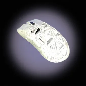 FURYCUBE G11 White Contour Wireless Gaming Muis