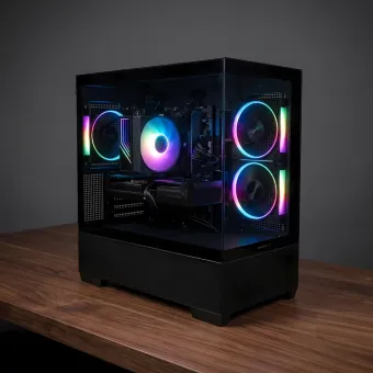 GamePCDirect Ranger Halo 14400F: Intel Core i5 14400F | 16GB  DDR4 | AMD RX 9060 XT 8GB | W11