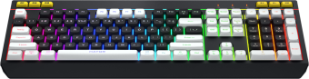 HATOR Icefall, black (black-white keycaps) Keyboard