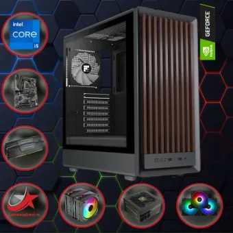 GAME PC M1 ARGB: AMD i9676: Intel Core i5 14600KF / Nvidia RTX 5070 12GB / W11