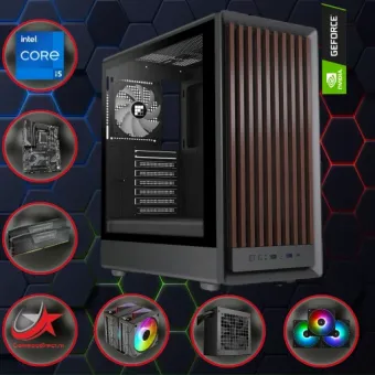GAME PC M1 ARGB: AMD i9775: Intel Core i5 14600KF / Nvidia RTX 5060 Ti 16GB / W11