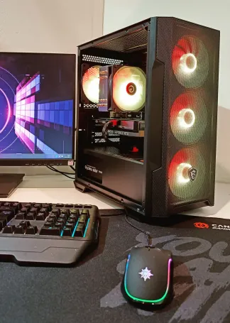 Prebuilt GAME PC FORGE “INTEL CORE i5 13400F / 16GB DDR4 / 1TB SSD / Geforce RTX 4060Ti 16GB / W11” (5012)