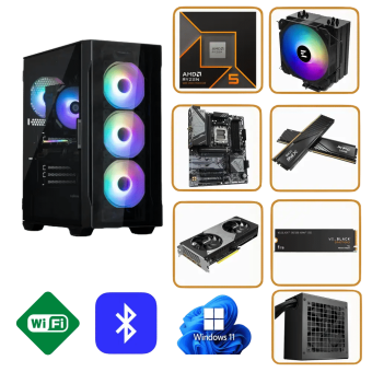 GAMING PC NEO PRB3.0 | AMD RYZEN 5 9600X | 32GB DDR5 | Nvidia RTX 5060 Ti 16GB | W11