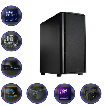 Workstation U7265: Intel ULTRA 7 265 (20 Cores) | 32 GB DDR5 | 1TB NVMe SSD | W11 Pro