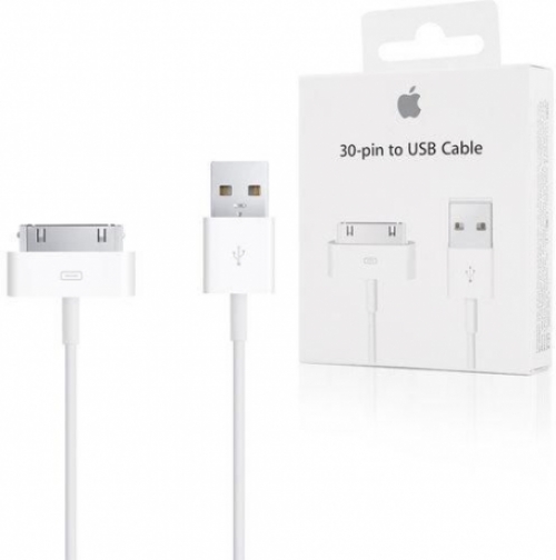 Apple 30-pins iPad & iPhone kabel 1 meter wit