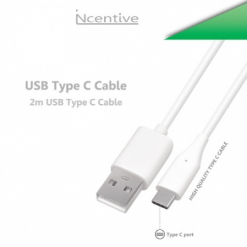 Incentive USB C-Data Kabel 2M