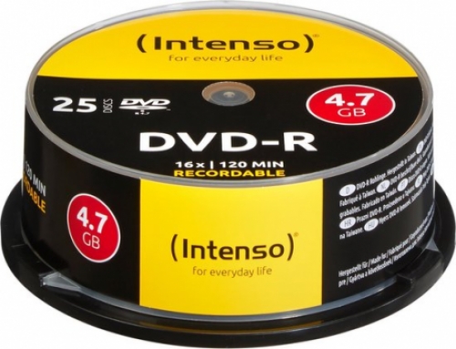 DVD+R Intenso 4,7GB  25pcs Cake Box
