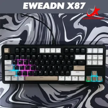 EWEADN X87 Mechanical Keyboard (Black)