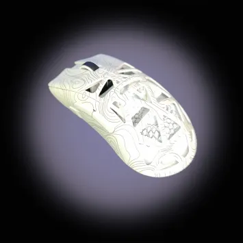 FURYCUBE G11 White Contour Wireless Gaming Muis