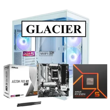 GAME PC GLACIER Geforce LE / AMD Ryzen AM5/ W11