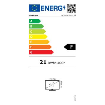 LC-Power LC-M24-FHD-165 IPS 1ms  165Hz 60,5 cm (23.8