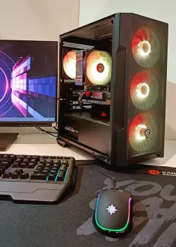 Prebuilt GAME PC FORGE “INTEL CORE i5 13400F / 16GB DDR4 / 1TB SSD / Geforce RTX 4060Ti 16GB / W11” (5012)